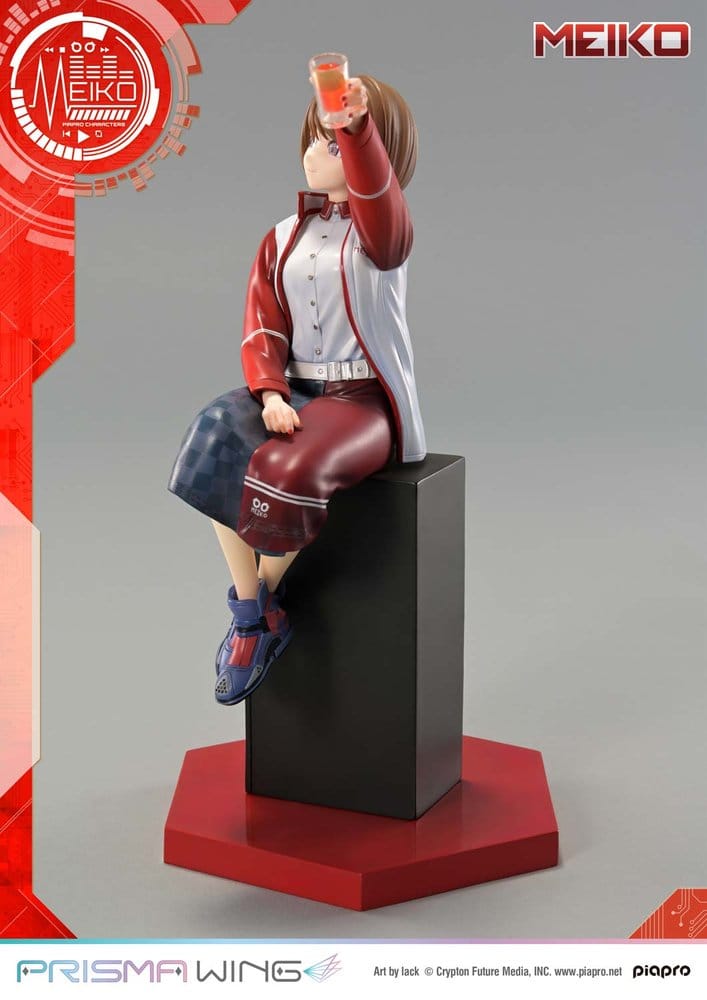 Piapro Characters Prisma Wing Estatua 1/7 Meiko Illustration by lack 21 cm