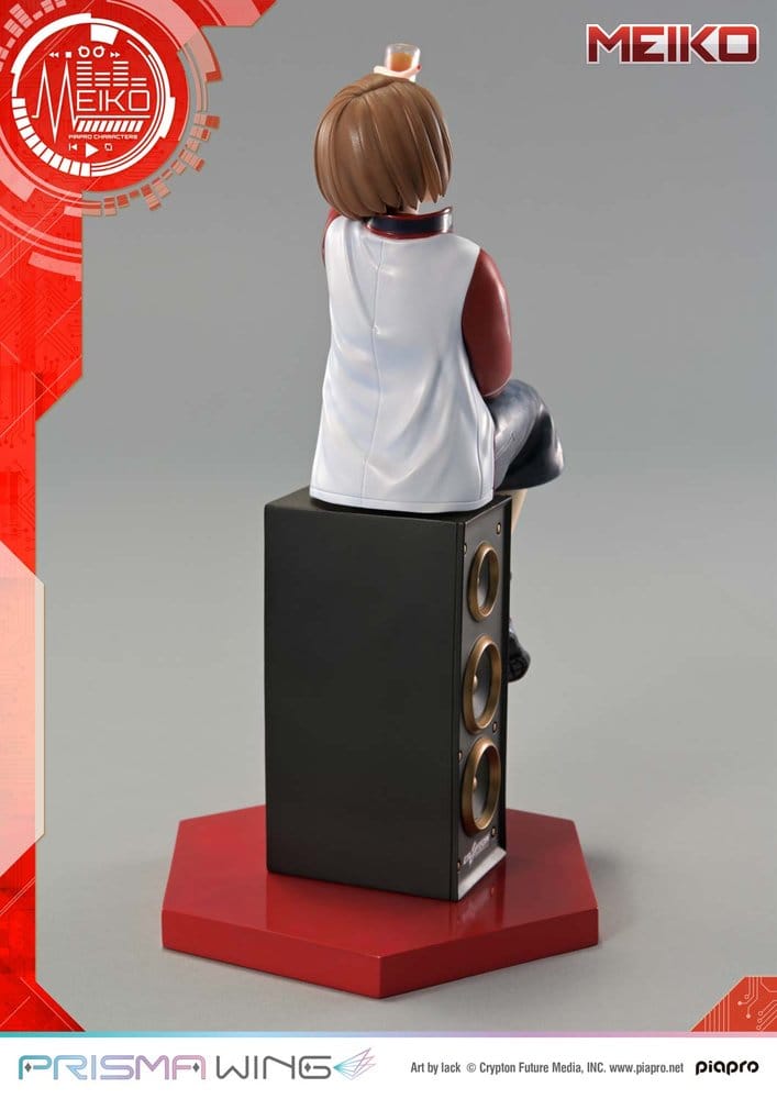 Piapro Characters Prisma Wing Estatua 1/7 Meiko Illustration by lack 21 cm
