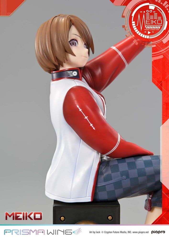 Piapro Characters Prisma Wing Estatua 1/7 Meiko Illustration by lack 21 cm