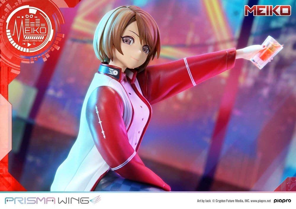 Piapro Characters Prisma Wing Estatua 1/7 Meiko Illustration by lack 21 cm