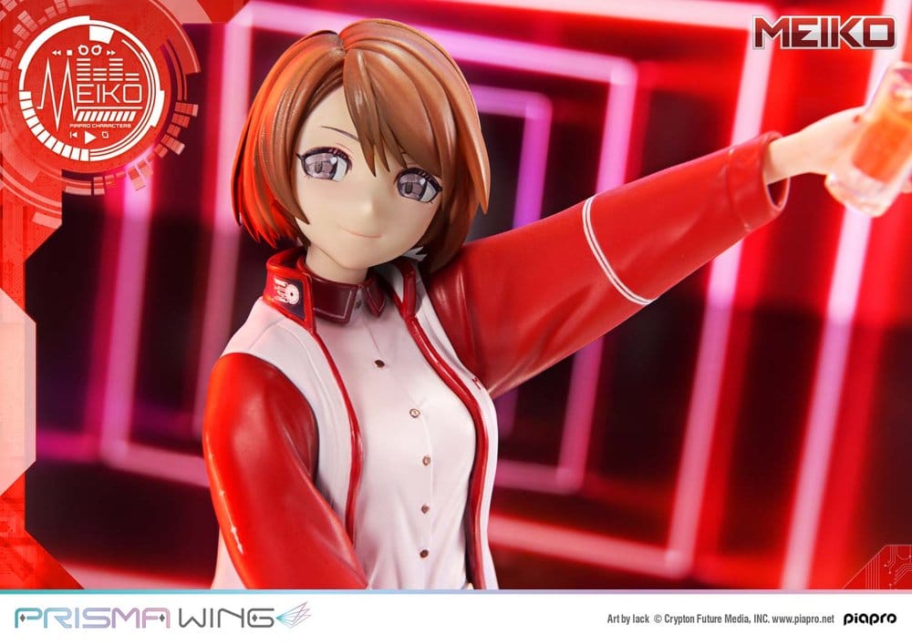 Piapro Characters Prisma Wing Estatua 1/7 Meiko Illustration by lack 21 cm