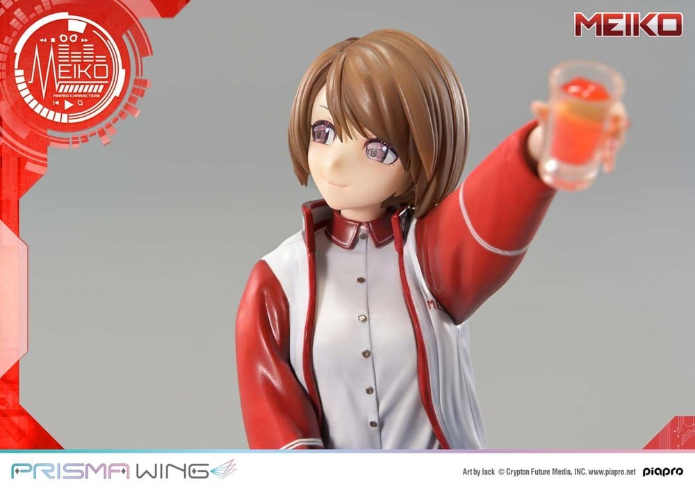 Piapro Characters Prisma Wing Estatua 1/7 Meiko Illustration by lack 21 cm