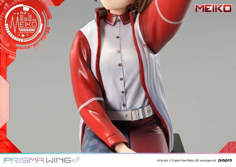 Piapro Characters Prisma Wing Estatua 1/7 Meiko Illustration by lack 21 cm