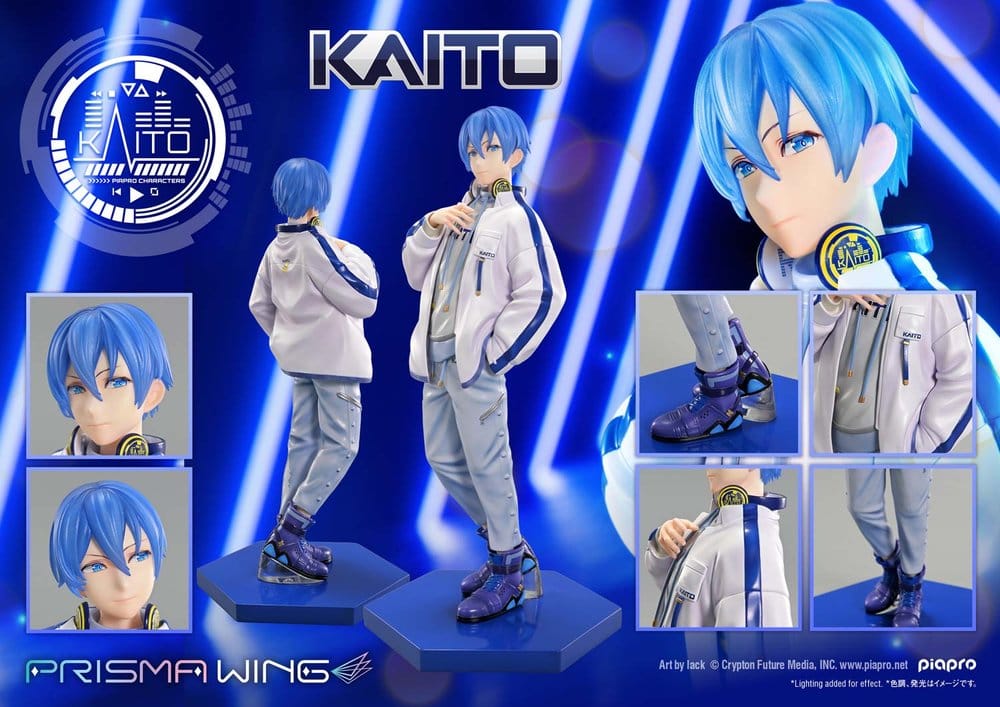 Piapro Characters Prisma Wing Figura 1/7 KAITO "Art by lack" 24 cm