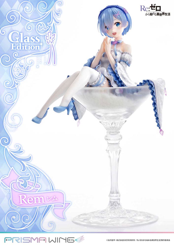 Re:Zero - Starting Life in Another World Estatua PVC 1/7 Prisma Wing Rem Glass Edition 23 cm Frikytopia