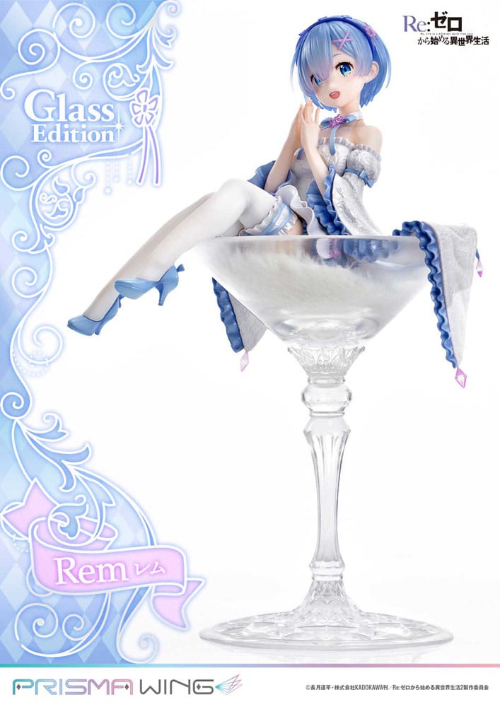 Re:Zero - Starting Life in Another World Estatua PVC 1/7 Prisma Wing Rem Glass Edition 23 cm