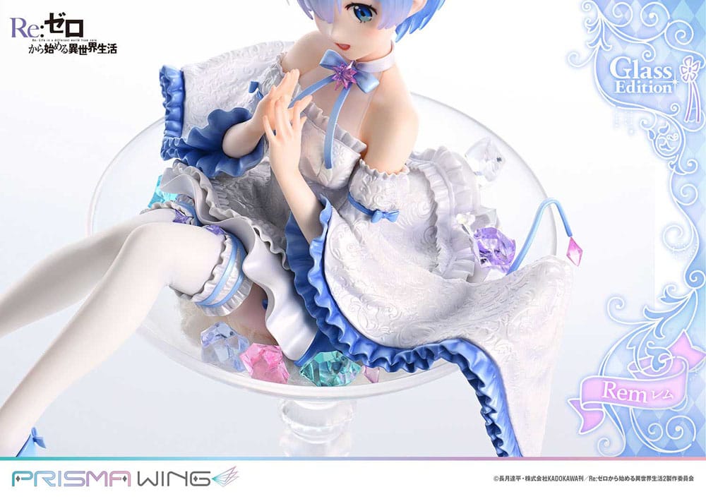 Re:Zero - Starting Life in Another World Estatua PVC 1/7 Prisma Wing Rem Glass Edition 23 cm