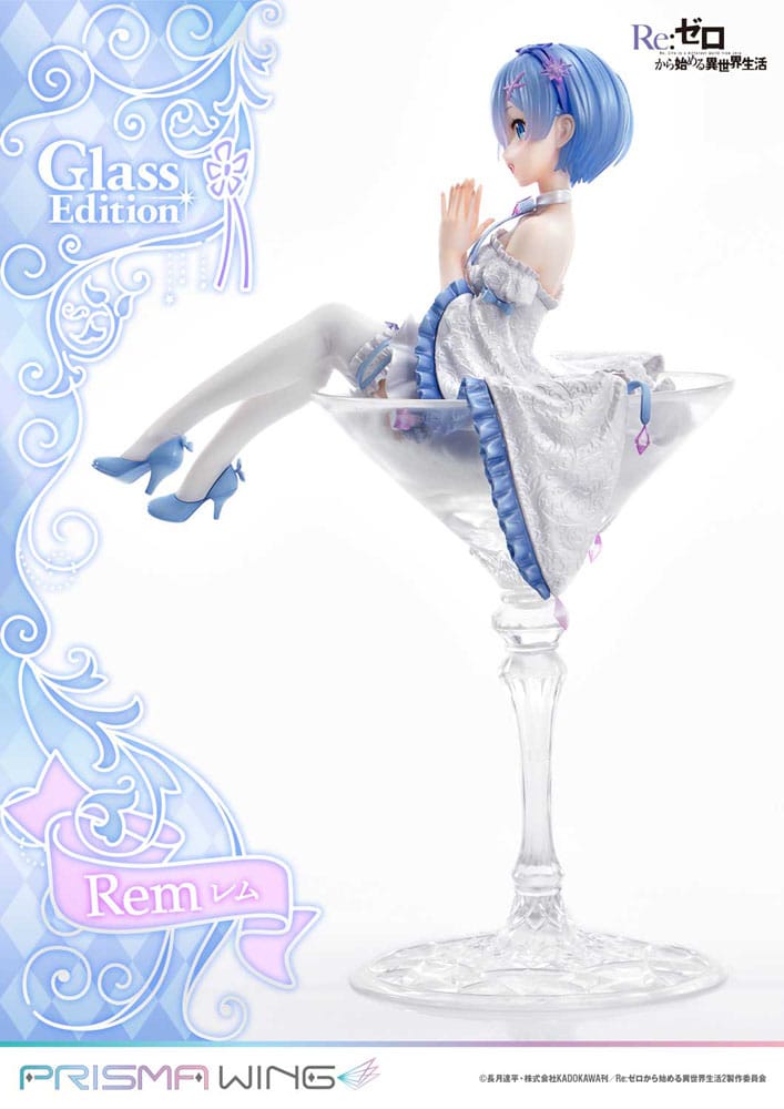 Re:Zero - Starting Life in Another World Estatua PVC 1/7 Prisma Wing Rem Glass Edition 23 cm