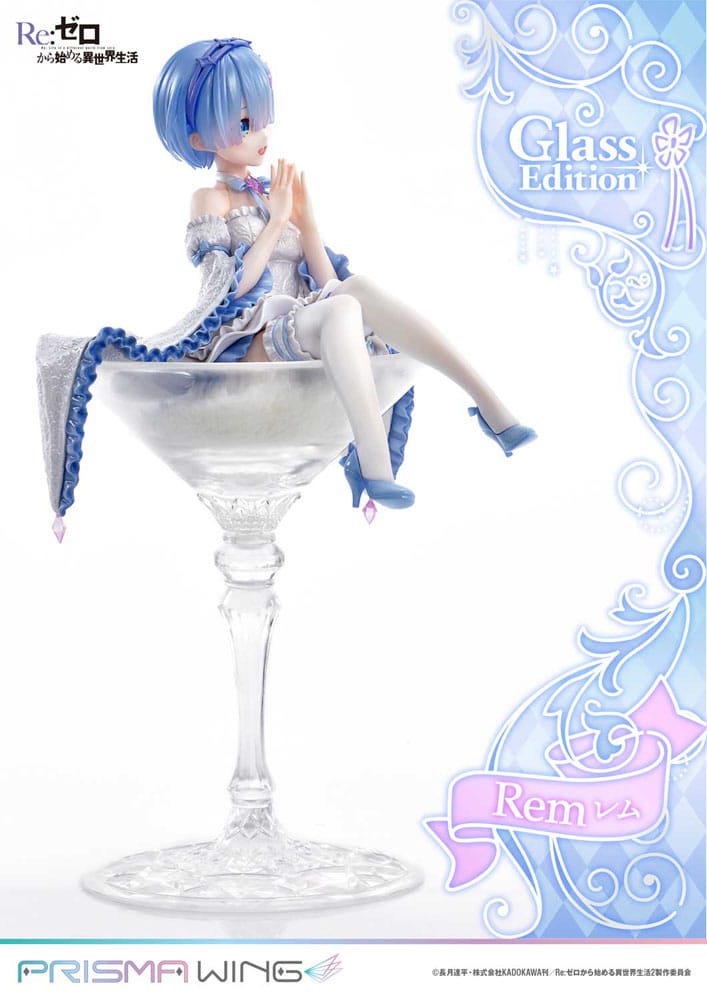 Re:Zero - Starting Life in Another World Estatua PVC 1/7 Prisma Wing Rem Glass Edition 23 cm
