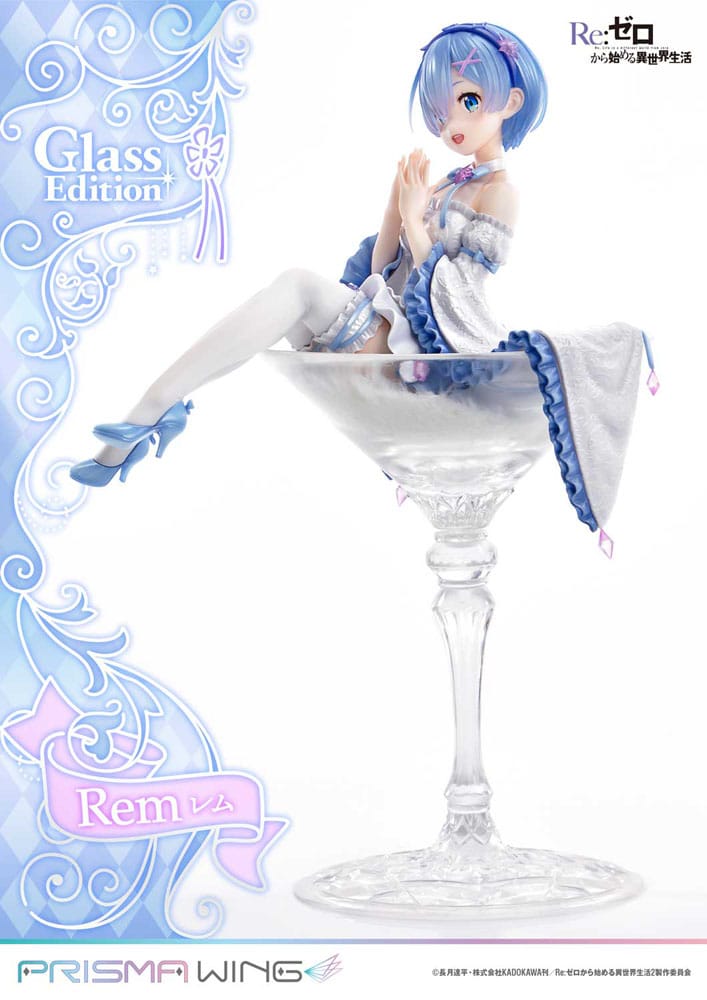 Re:Zero - Starting Life in Another World Estatua PVC 1/7 Prisma Wing Rem Glass Edition 23 cm