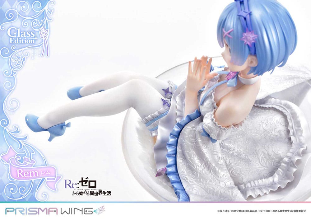 Re:Zero - Starting Life in Another World Estatua PVC 1/7 Prisma Wing Rem Glass Edition 23 cm