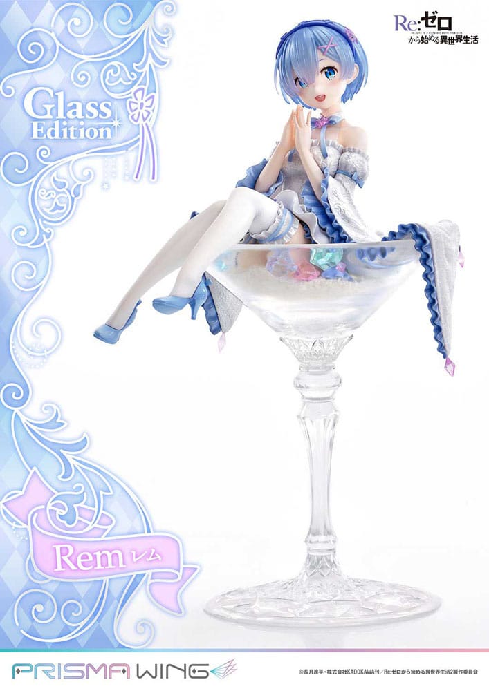 Re:Zero - Starting Life in Another World Estatua PVC 1/7 Prisma Wing Rem Glass Edition 23 cm