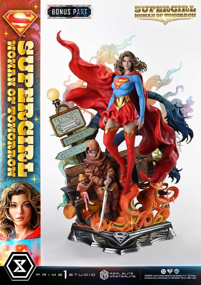 DC Comics Real Elite Masterline Series Estatua 1/4 Supergirl Woman of Tomorrow Bonus Version 63 cm