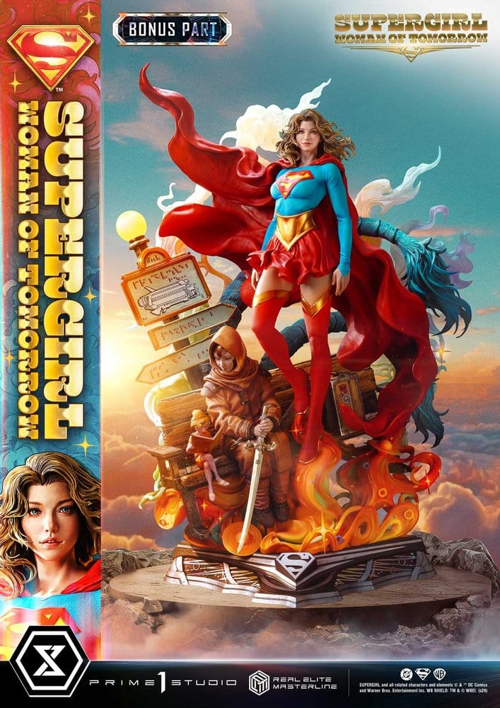 DC Comics Real Elite Masterline Series Estatua 1/4 Supergirl Woman of Tomorrow Bonus Version 63 cm