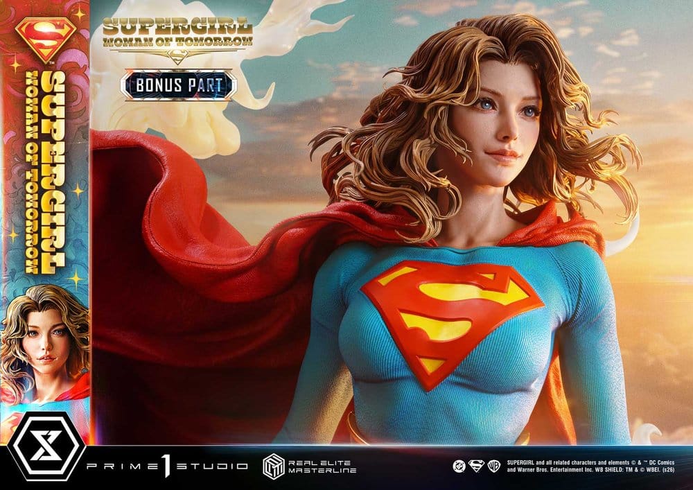 DC Comics Real Elite Masterline Series Estatua 1/4 Supergirl Woman of Tomorrow Bonus Version 63 cm