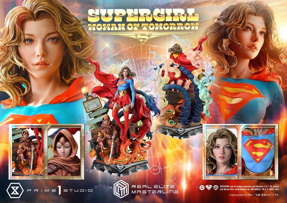 DC Comics Real Elite Masterline Series Estatua 1/4 Supergirl Woman of Tomorrow Bonus Version 63 cm