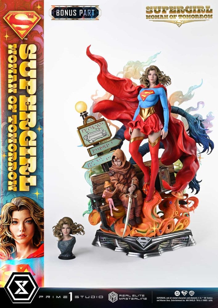 DC Comics Real Elite Masterline Series Estatua 1/4 Supergirl Woman of Tomorrow Bonus Version 63 cm