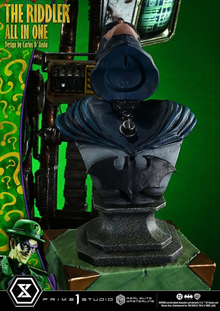 DC Comics Real Elite Masterline Series Estatua 1/3 The Riddler All In One (Design by Carlos D'Anda) 74 cm