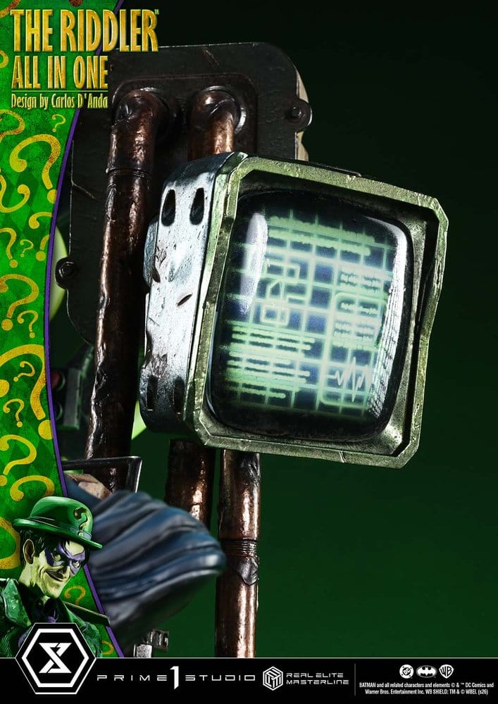 DC Comics Real Elite Masterline Series Estatua 1/3 The Riddler All In One (Design by Carlos D'Anda) 74 cm