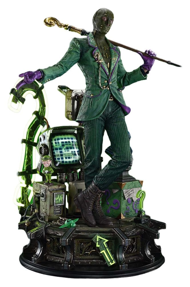 DC Comics Real Elite Masterline Series Estatua 1/3 The Riddler All In One (Design by Carlos D'Anda) DX Bonus Version 74 cm Frikytopia