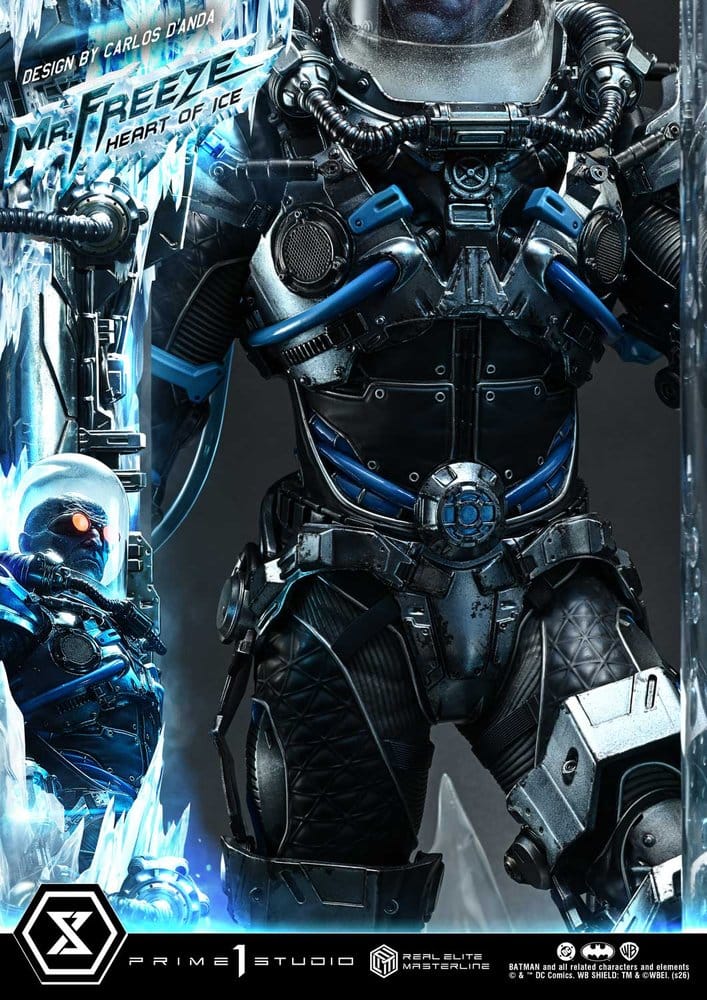 DC Comics Real Elite Masterline Series Estatua 1/3 Batman (Comics) Mr. Freeze Heart of Ice (Design by Carlos D'Anda) 82 cm