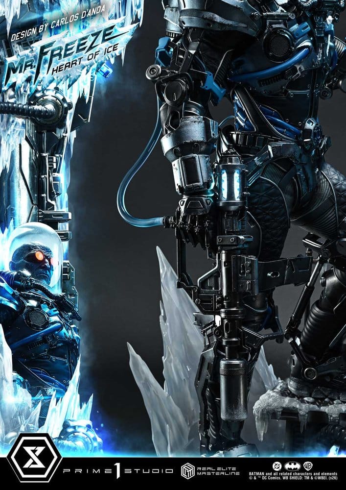 DC Comics Real Elite Masterline Series Estatua 1/3 Batman (Comics) Mr. Freeze Heart of Ice (Design by Carlos D'Anda) 82 cm