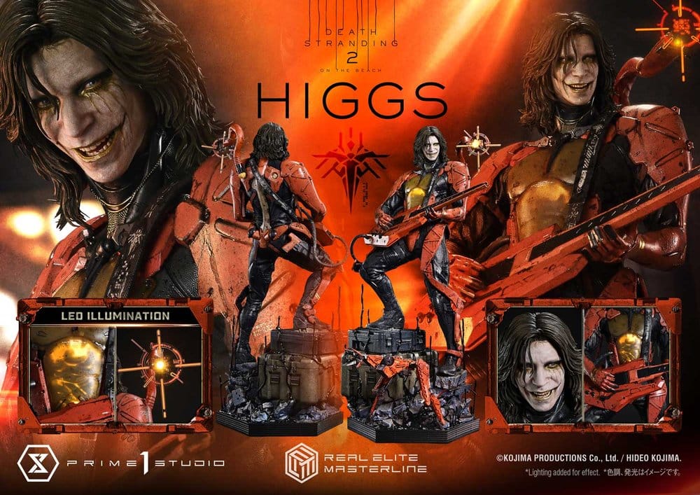 Death Stranding 2: On The Beach Real Elite Masterline Estatua 1/3 Higgs 81 cm