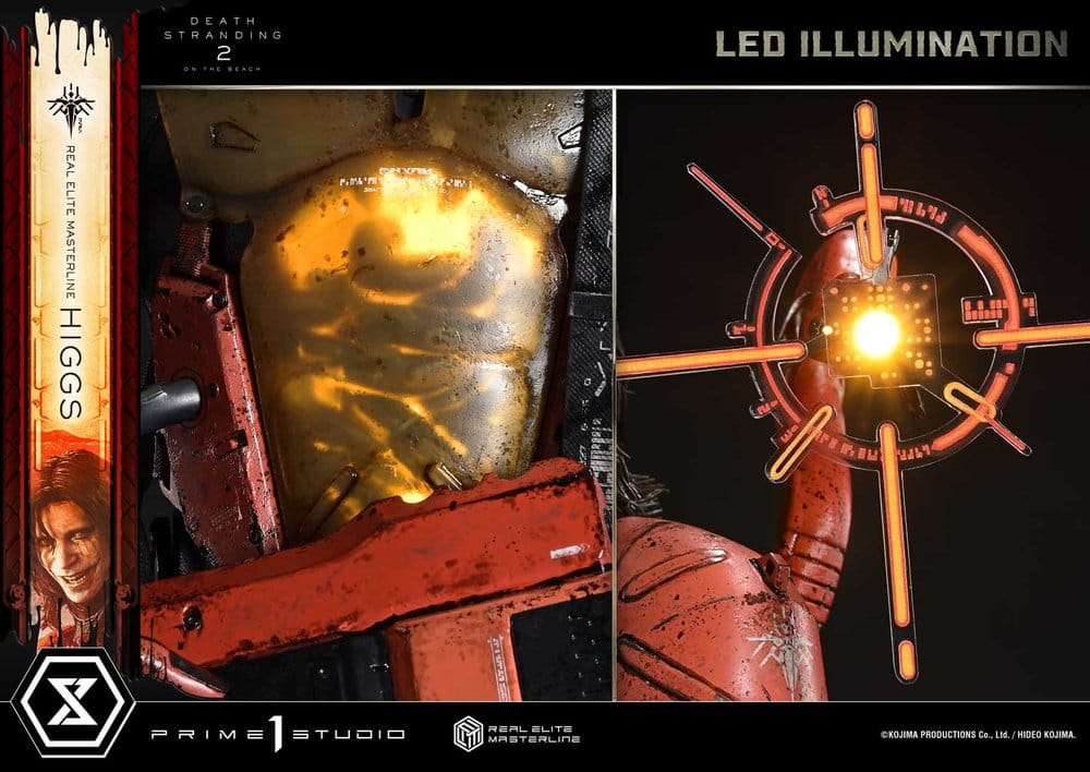 Death Stranding 2: On The Beach Real Elite Masterline Estatua 1/3 Higgs 81 cm