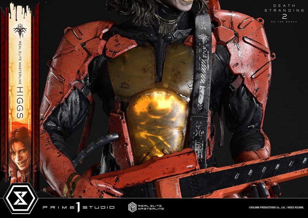 Death Stranding 2: On The Beach Real Elite Masterline Estatua 1/3 Higgs 81 cm