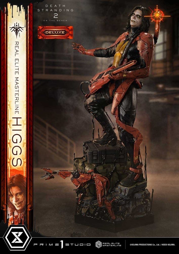 Death Stranding 2: On The Beach Real Elite Masterline Estatua 1/3 Higgs DX Bonus Version 81 cm