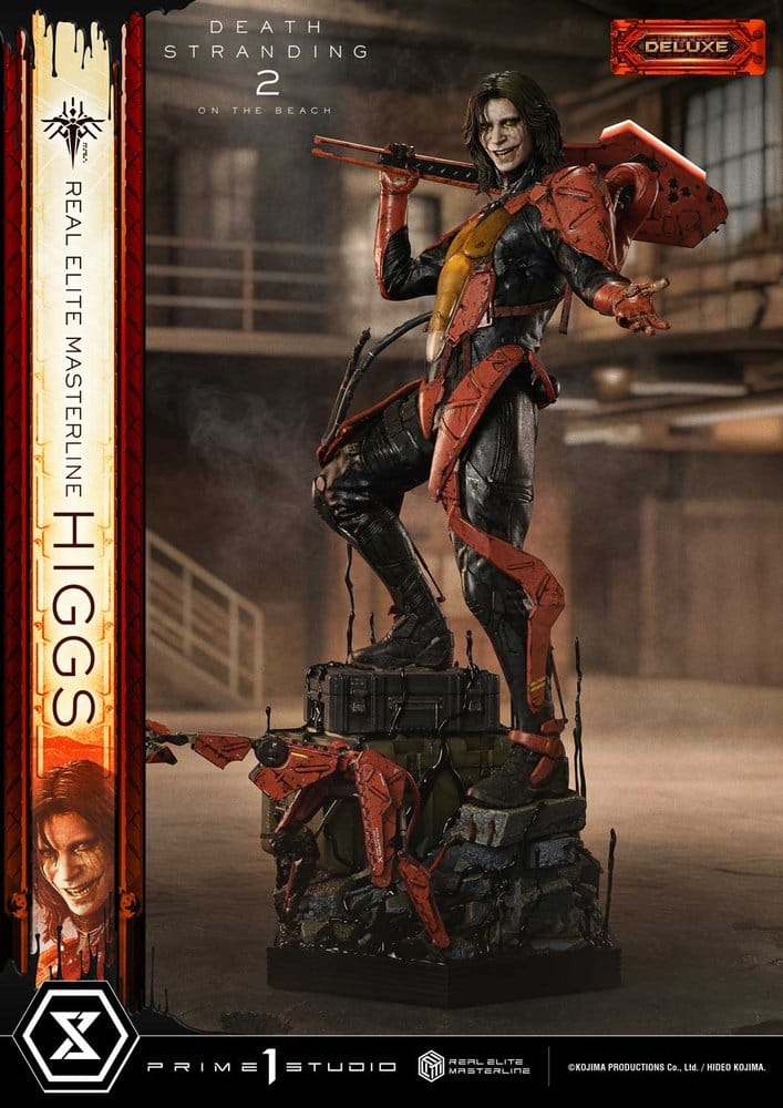 Death Stranding 2: On The Beach Real Elite Masterline Estatua 1/3 Higgs DX Bonus Version 81 cm