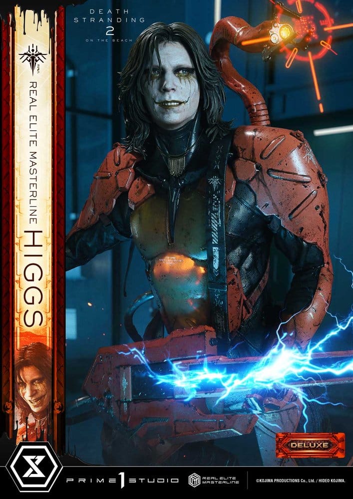 Death Stranding 2: On The Beach Real Elite Masterline Estatua 1/3 Higgs DX Bonus Version 81 cm