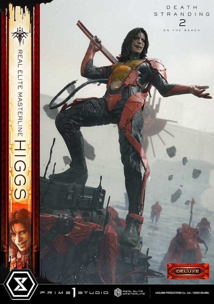Death Stranding 2: On The Beach Real Elite Masterline Estatua 1/3 Higgs DX Bonus Version 81 cm