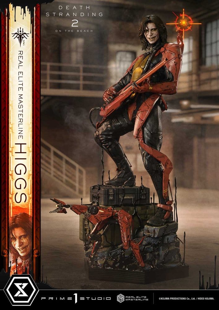Death Stranding 2: On The Beach Real Elite Masterline Estatua 1/3 Higgs DX Bonus Version 81 cm
