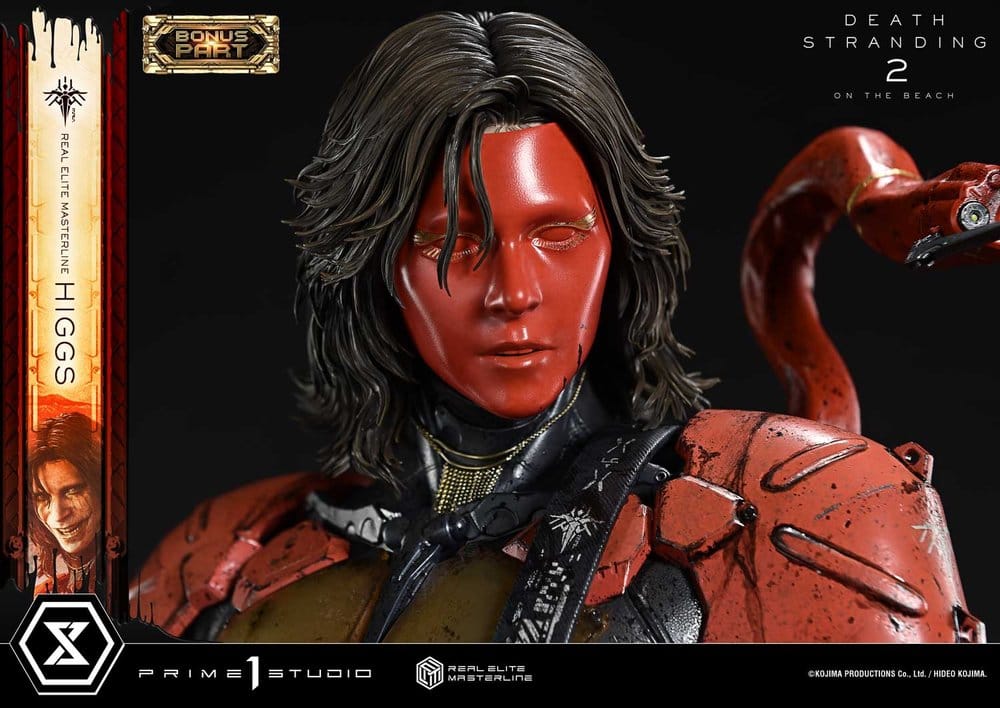 Death Stranding 2: On The Beach Real Elite Masterline Estatua 1/3 Higgs DX Bonus Version 81 cm
