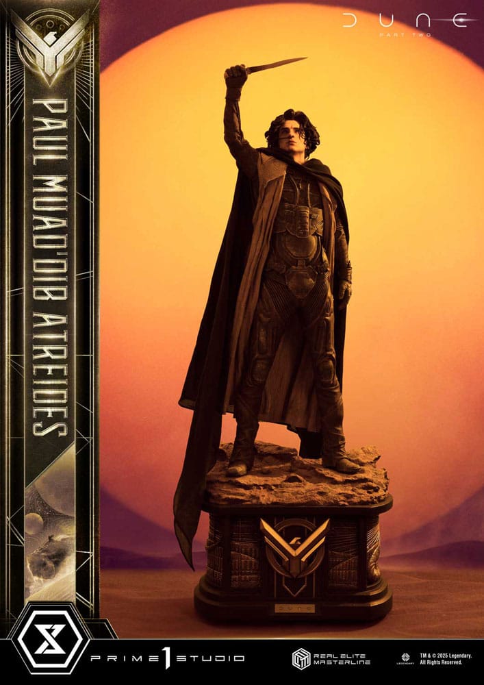 Dune: Part Two Estatua Real Elite Masterline Series 1/3 Paul Atreides 90 cm