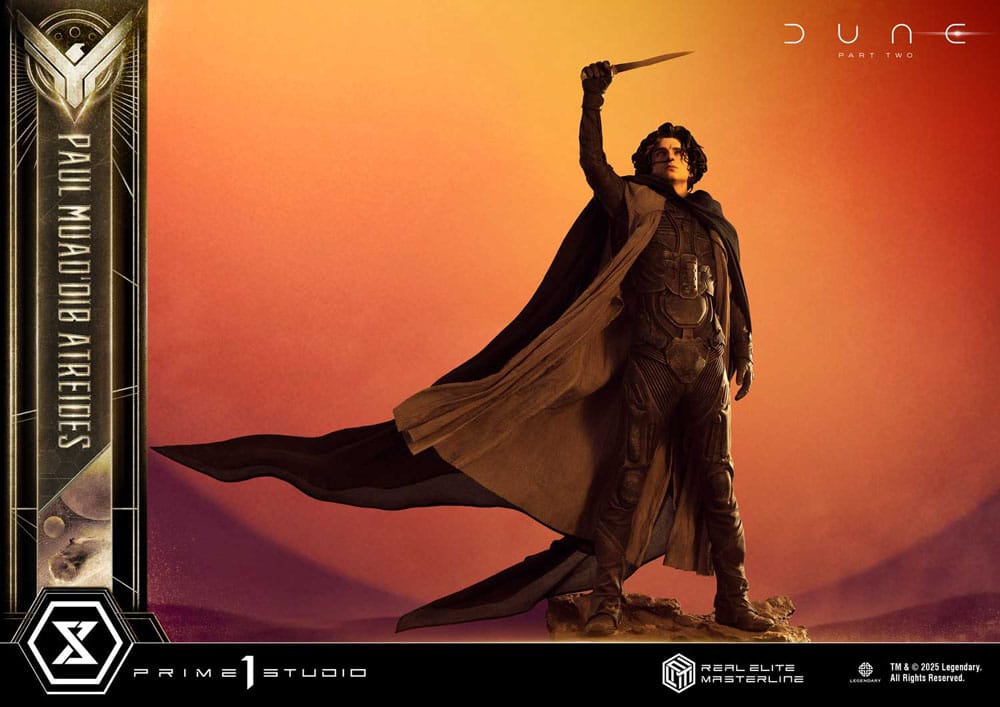 Dune: Part Two Estatua Real Elite Masterline Series 1/3 Paul Atreides 90 cm