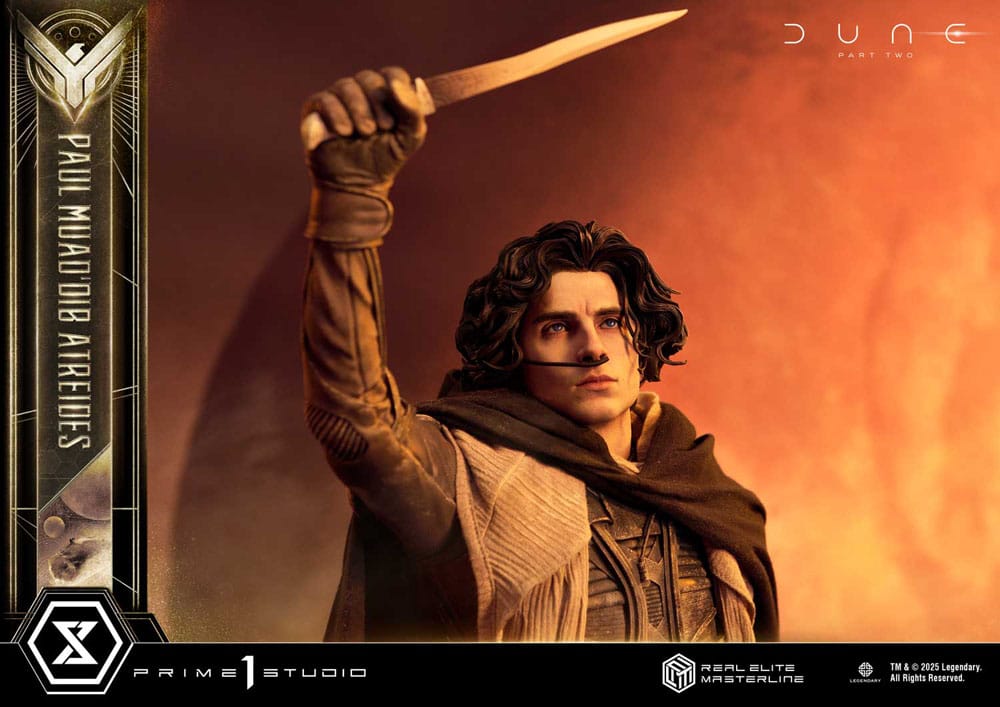 Dune: Part Two Estatua Real Elite Masterline Series 1/3 Paul Atreides 90 cm