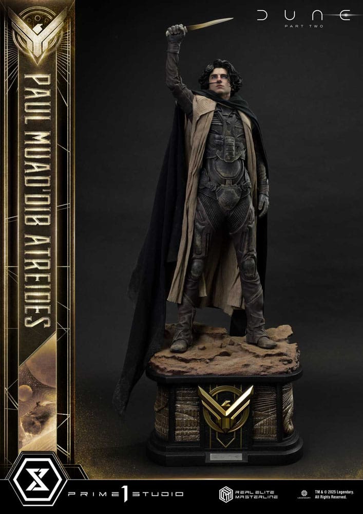 Dune: Part Two Estatua Real Elite Masterline Series 1/3 Paul Atreides 90 cm