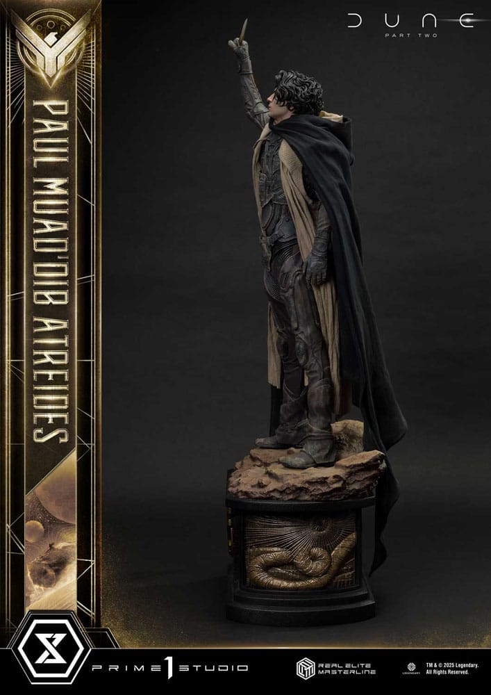 Dune: Part Two Estatua Real Elite Masterline Series 1/3 Paul Atreides 90 cm