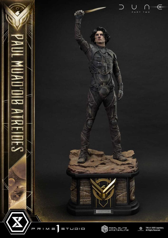 Dune: Part Two Estatua Real Elite Masterline Series 1/3 Paul Atreides 90 cm