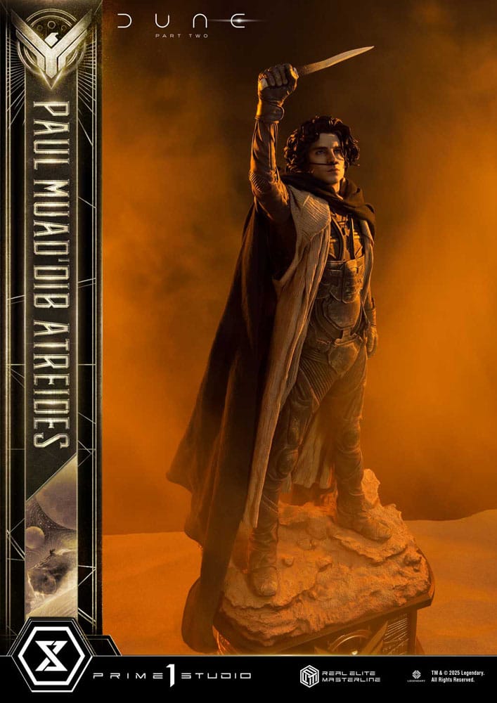 Dune: Part Two Estatua Real Elite Masterline Series 1/3 Paul Atreides 90 cm