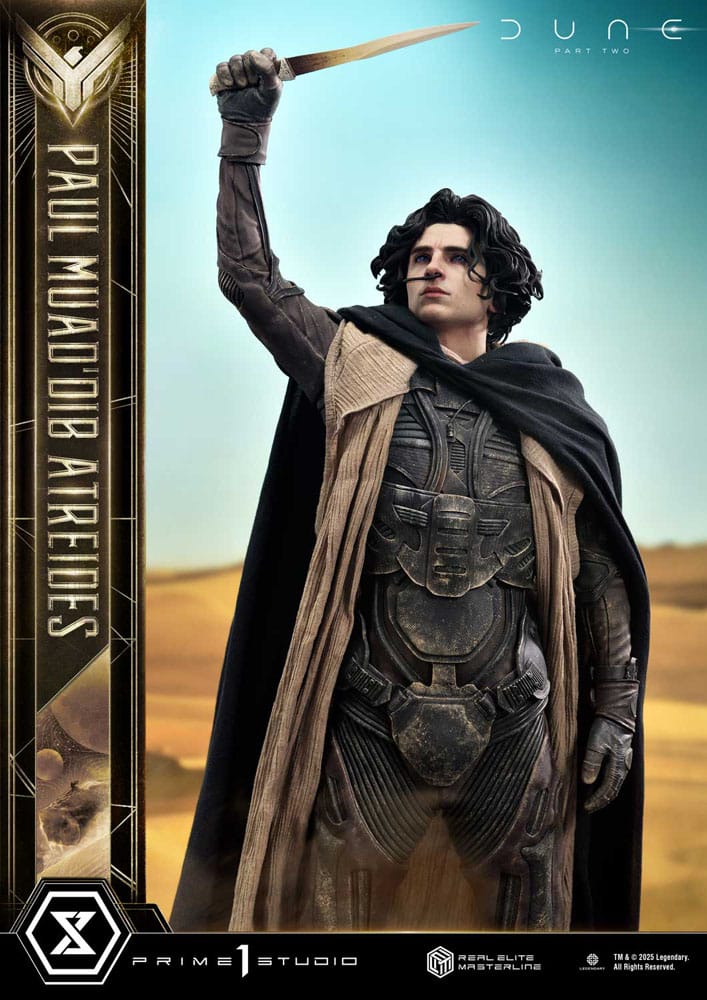 Dune: Part Two Estatua Real Elite Masterline Series 1/3 Paul Atreides 90 cm