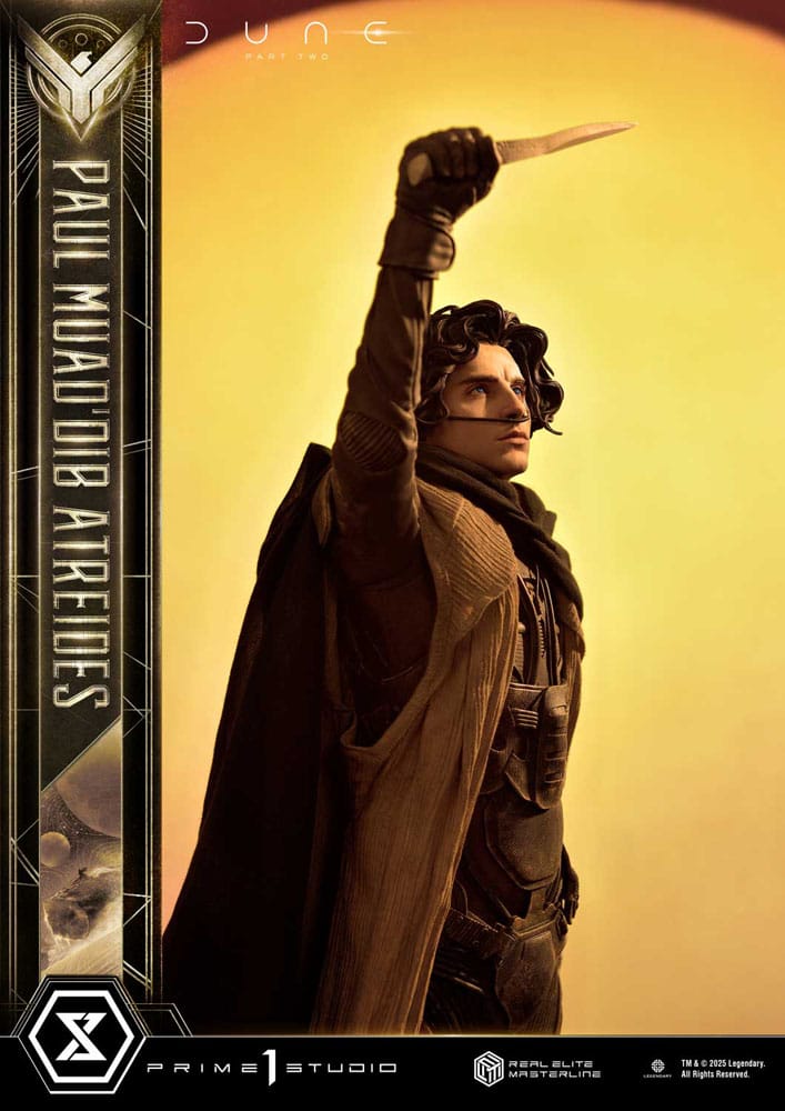 Dune: Part Two Estatua Real Elite Masterline Series 1/3 Paul Atreides 90 cm