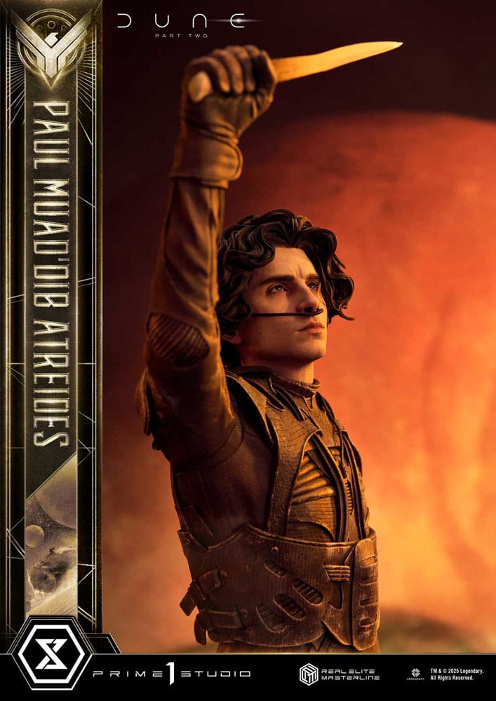 Dune: Part Two Estatua Real Elite Masterline Series 1/3 Paul Atreides 90 cm