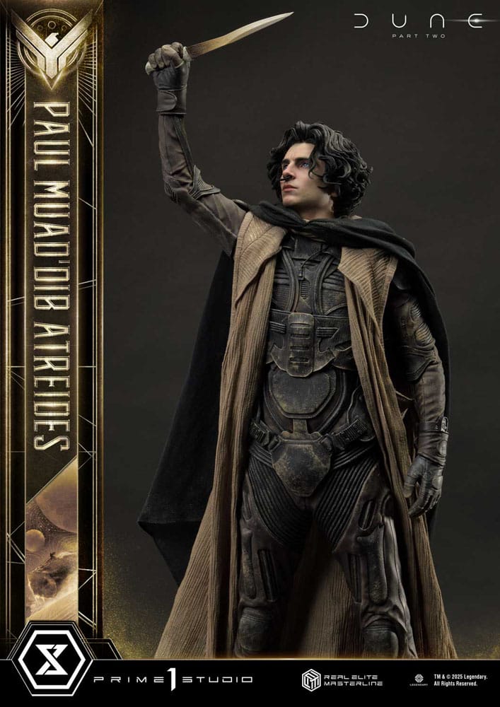 Dune: Part Two Estatua Real Elite Masterline Series 1/3 Paul Atreides 90 cm