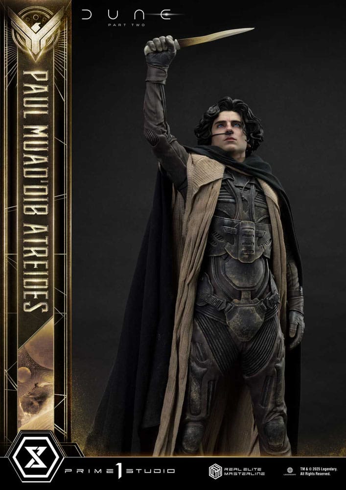 Dune: Part Two Estatua Real Elite Masterline Series 1/3 Paul Atreides 90 cm