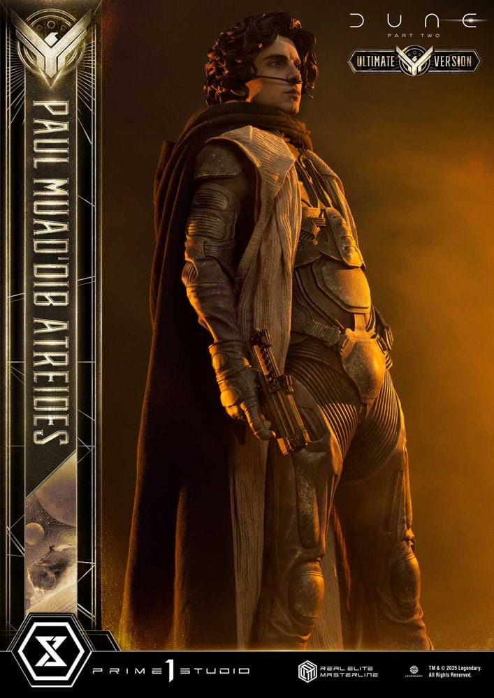 Dune: Part Two Estatua Real Elite Masterline Series 1/3 Paul Atreides Ultimate Bonus Version 90 cm