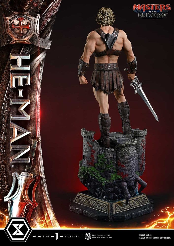 Masters of the Universe (2026 Film) Real Elite Masterline Series Estatua 1/3 He-Man 93 cm