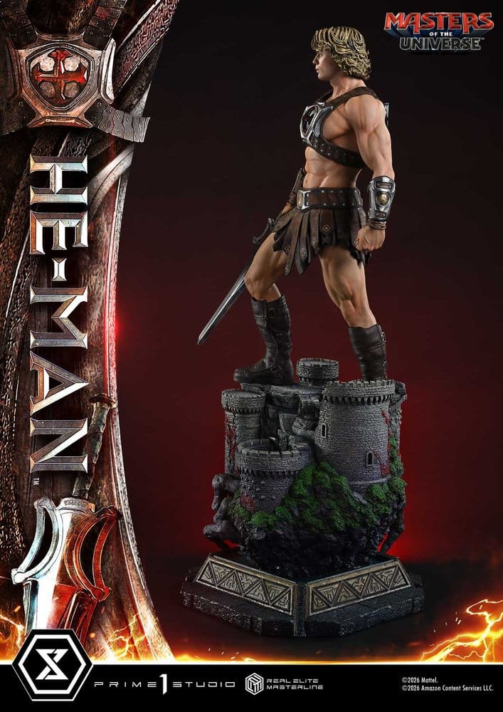 Masters of the Universe (2026 Film) Real Elite Masterline Series Estatua 1/3 He-Man 93 cm